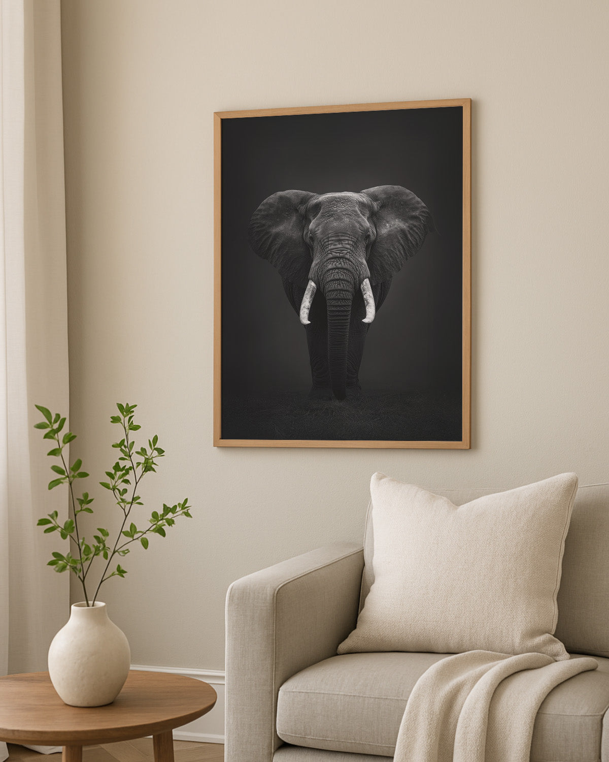 Ivory Monarch in the Night