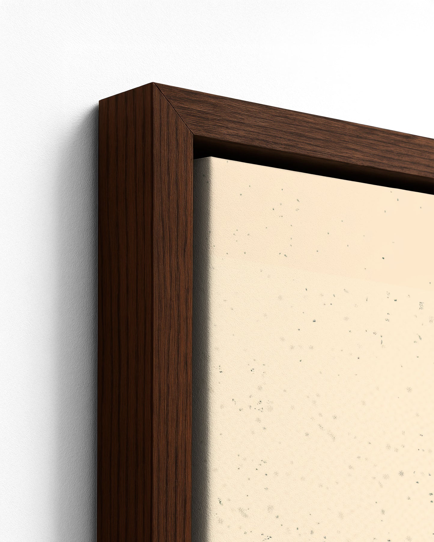 The Originals - Dark Wood Framed Canvas Detail
