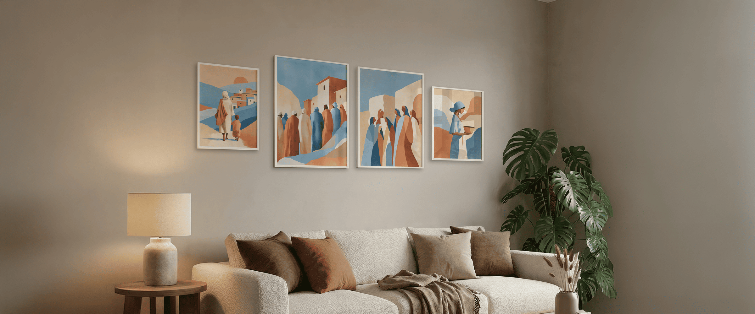 The Desert Wall Gallery Wall