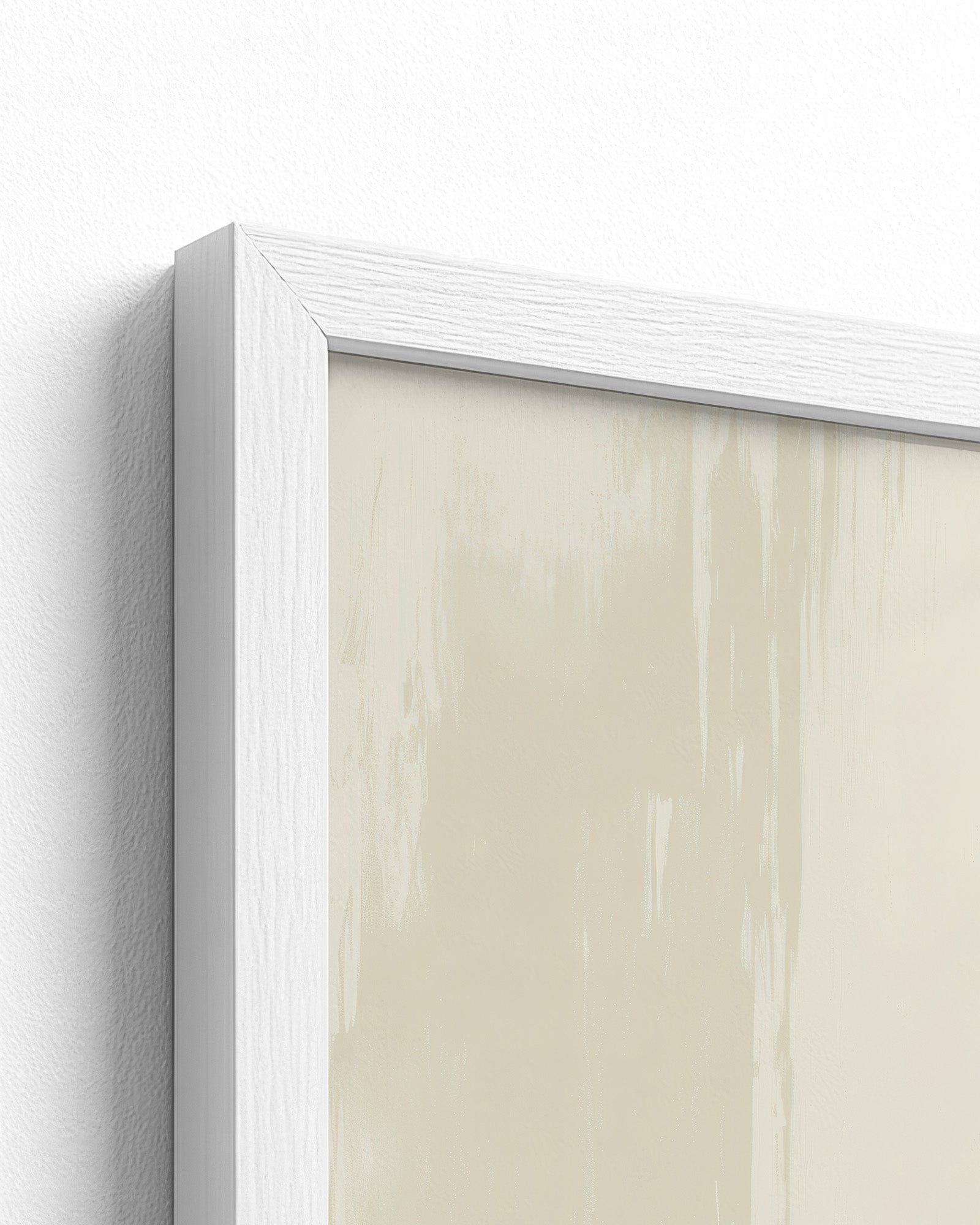 white frame