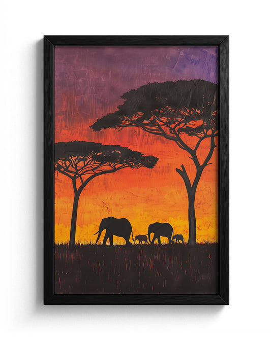 Shadows at Sunset