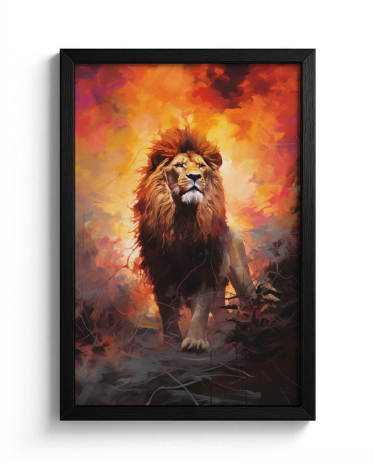 Lion's Golden Hour