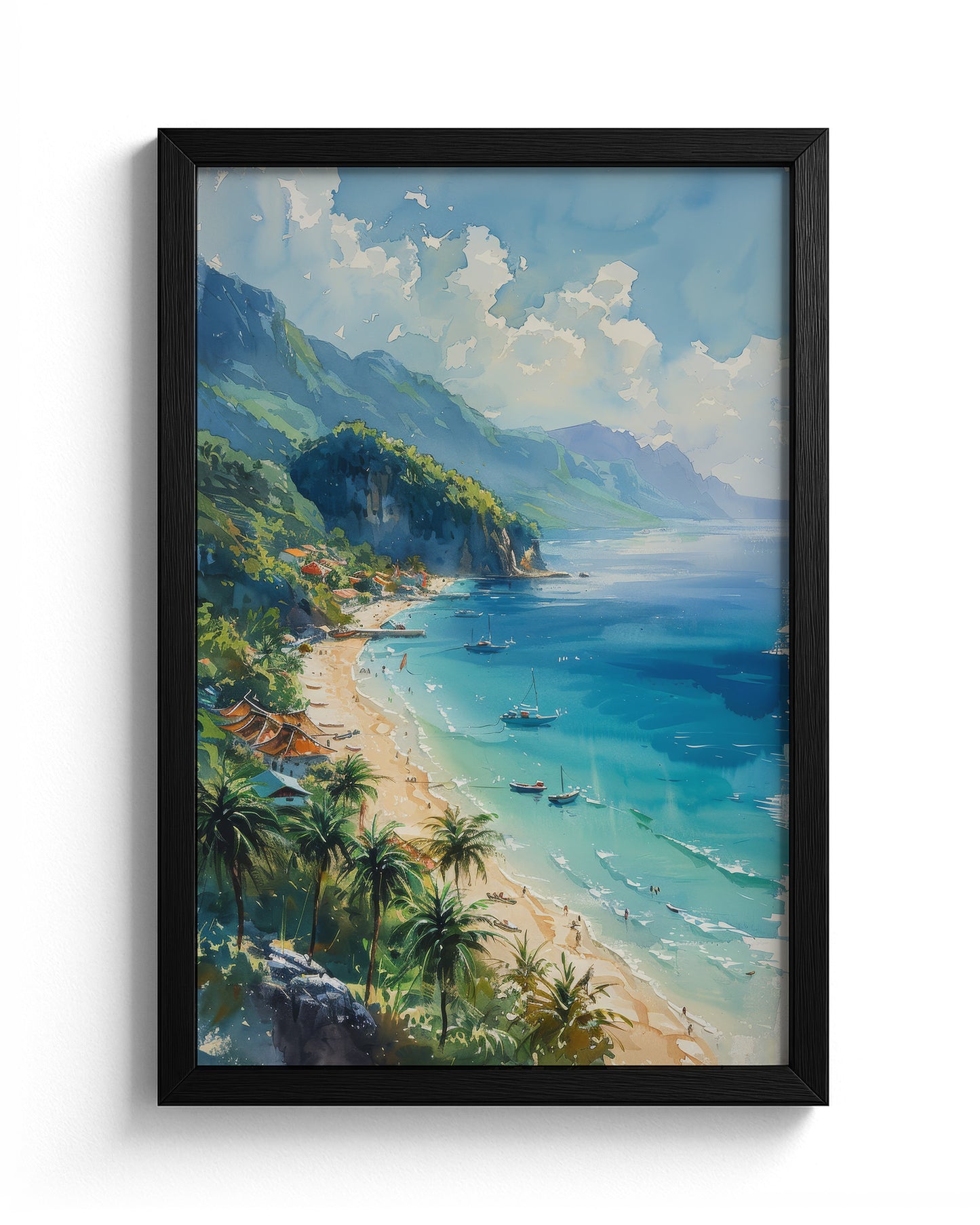 Serene Peaks and Tides