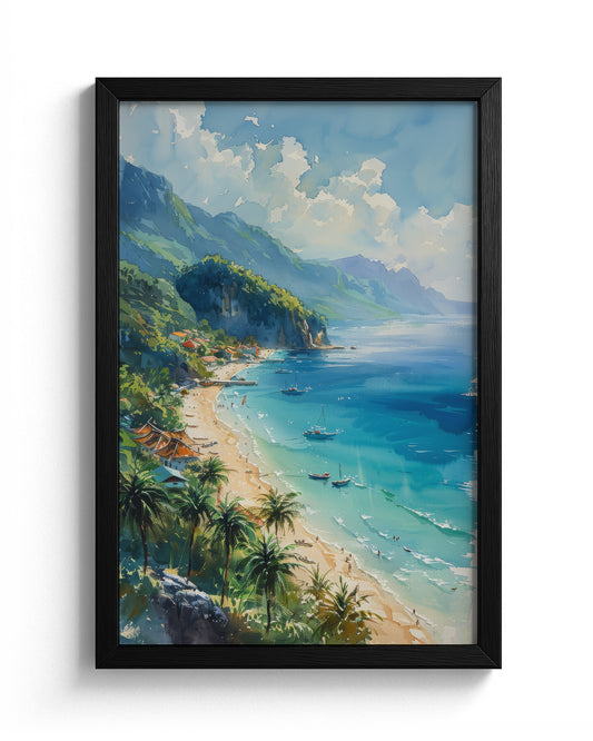 Serene Peaks and Tides
