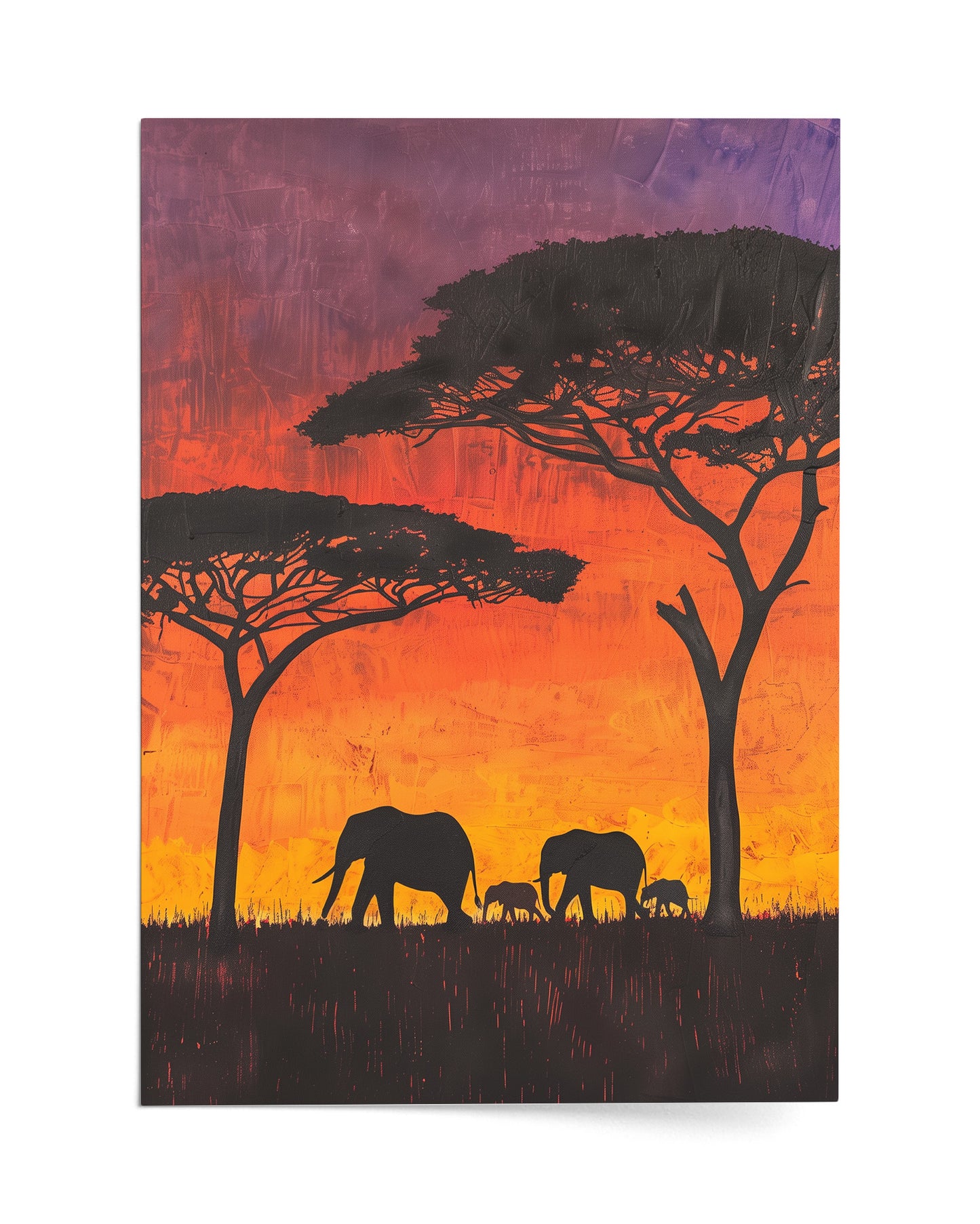 Shadows at Sunset