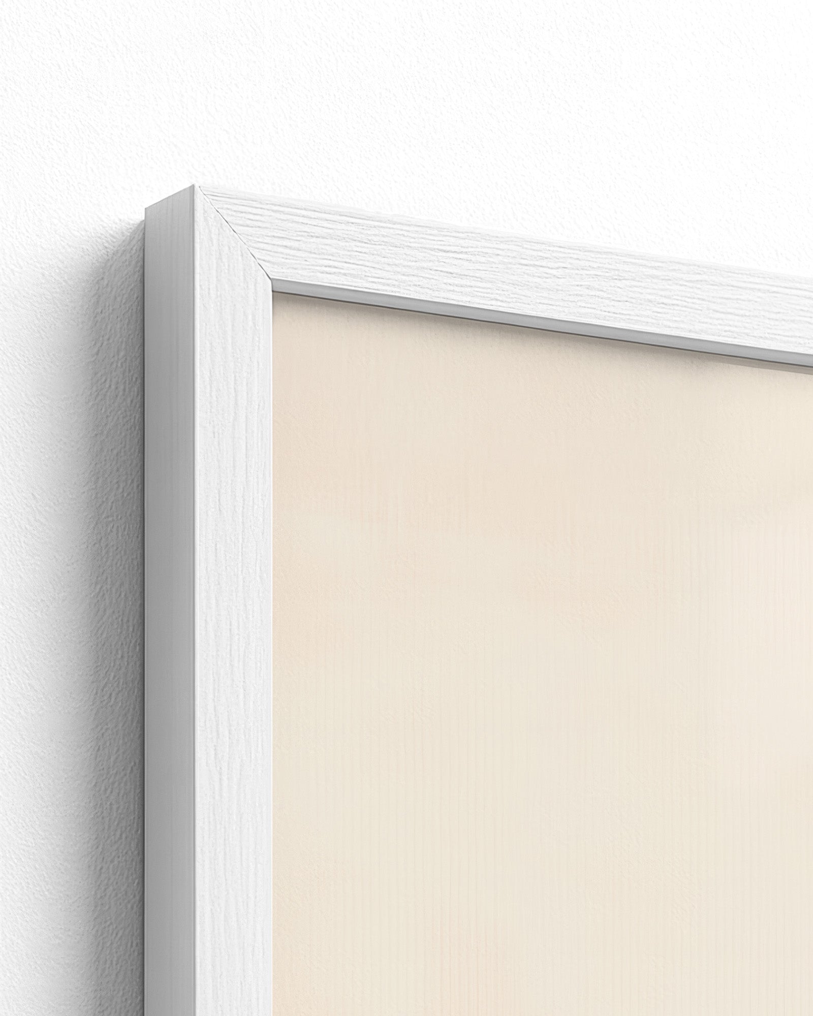 white frame
