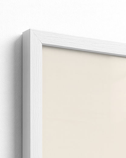 white frame