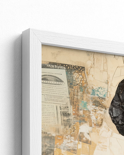 white frame