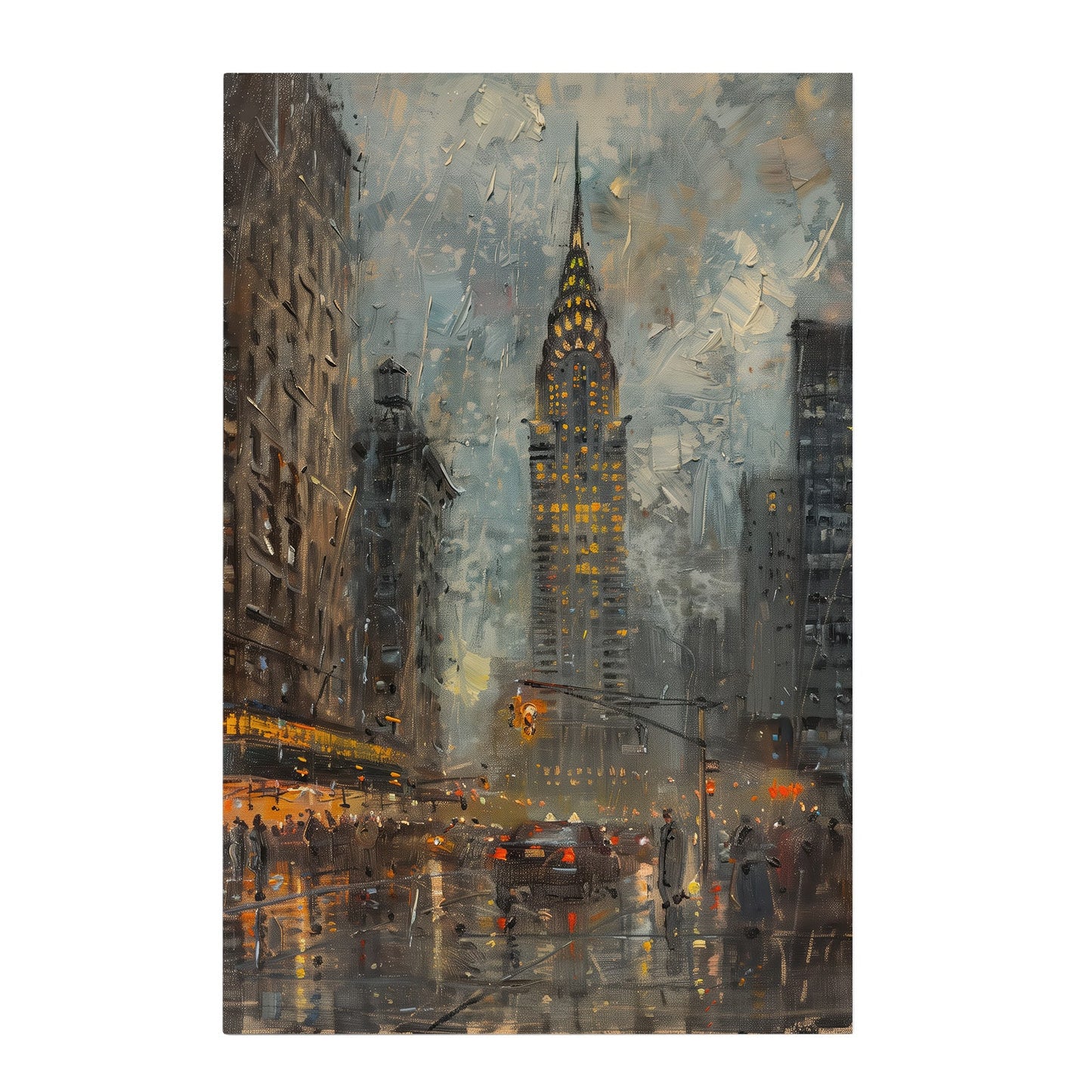 City Lights, Grey Skies