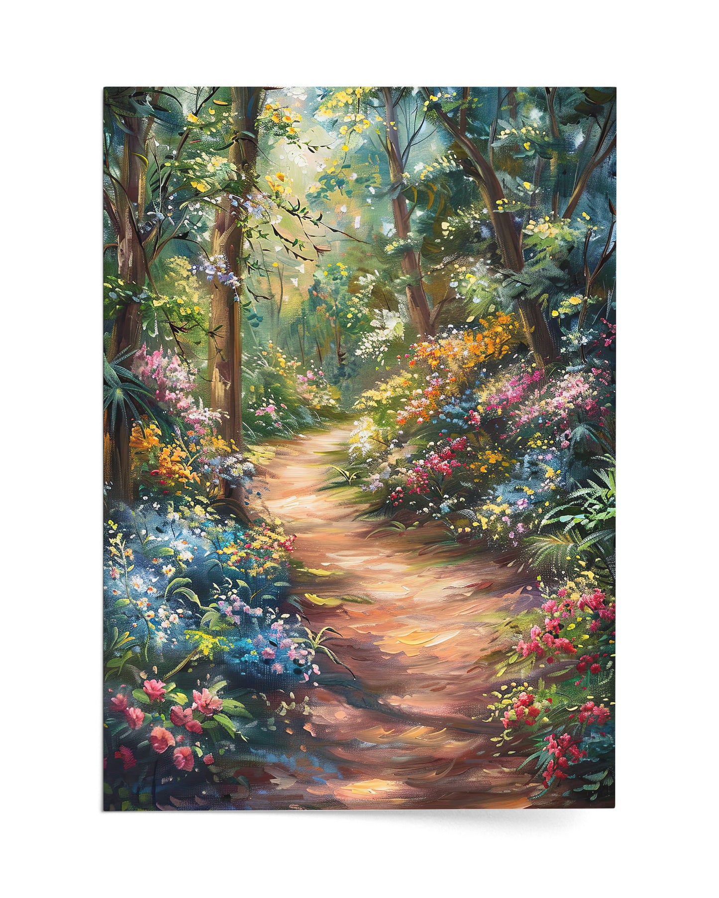 Forest Flowers in Full Bloom