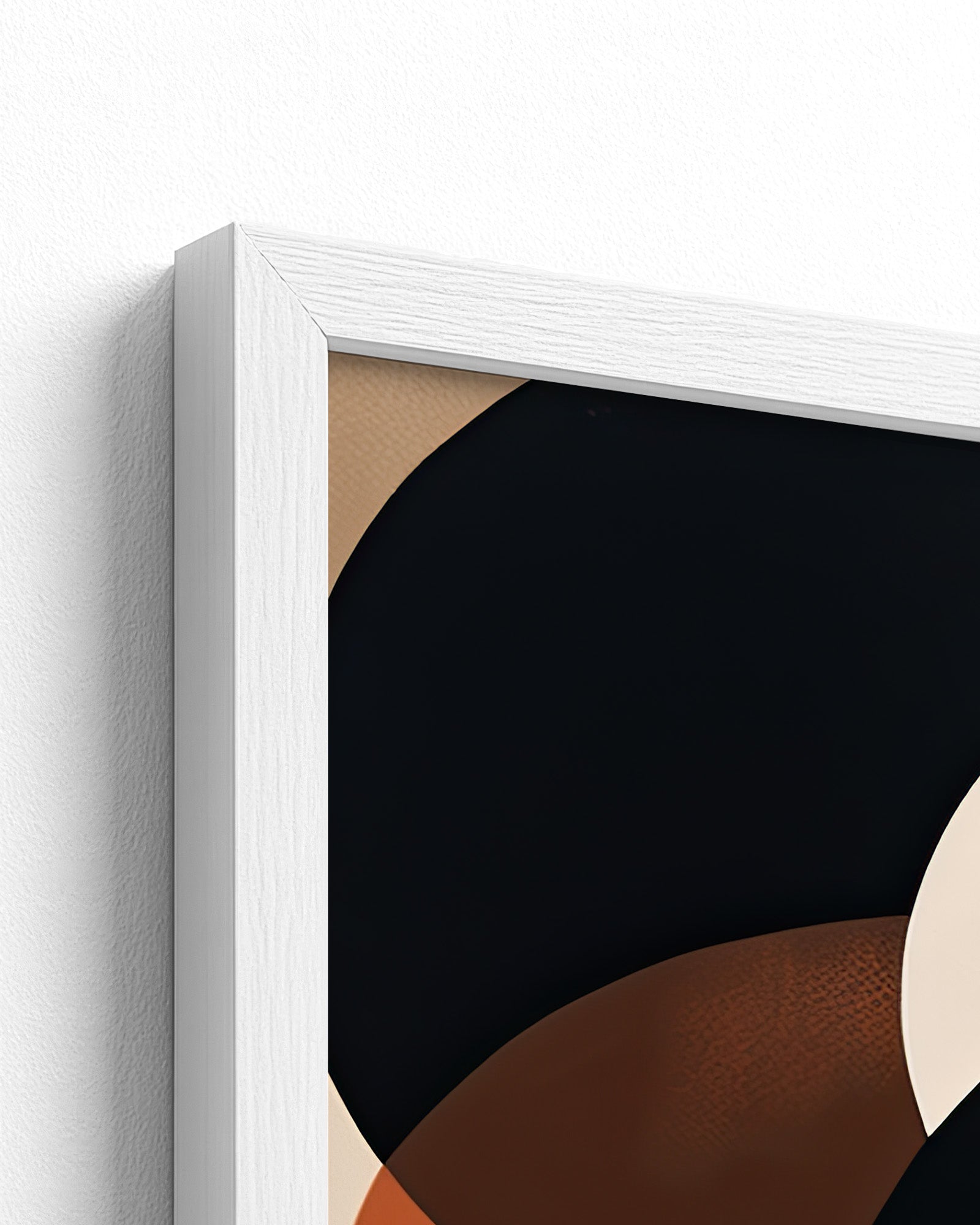 white frame