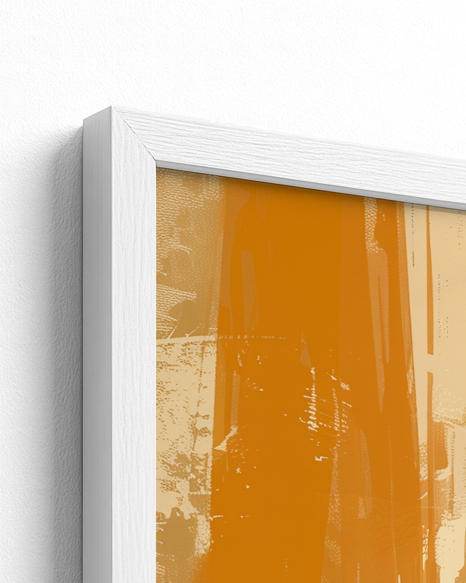 white frame