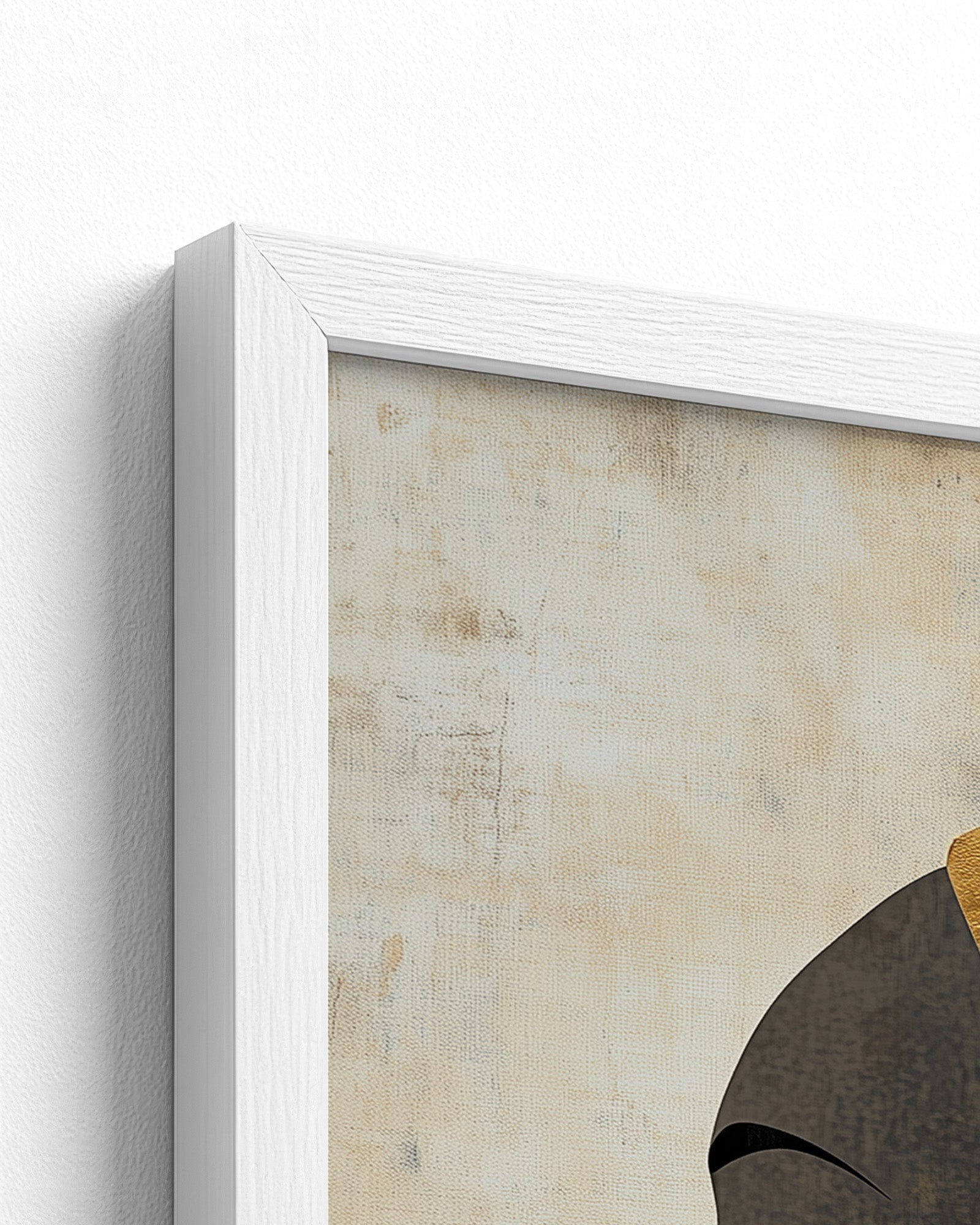white frame