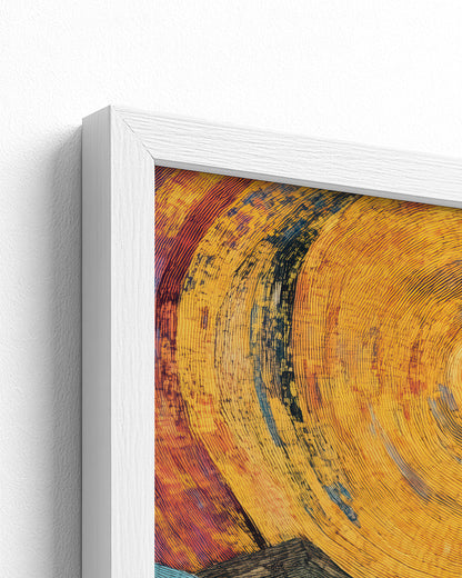 white frame