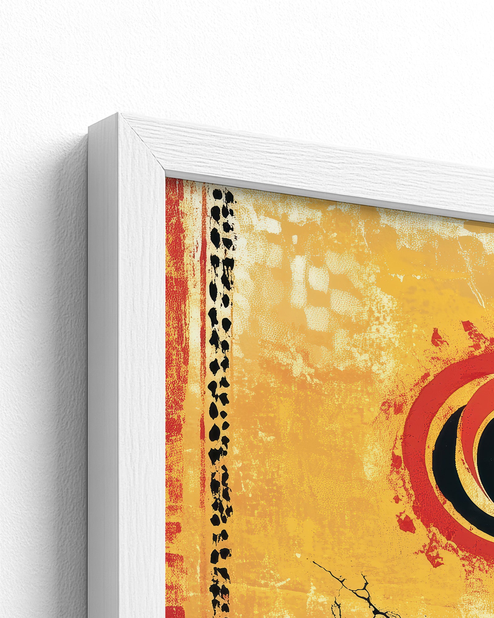 white frame