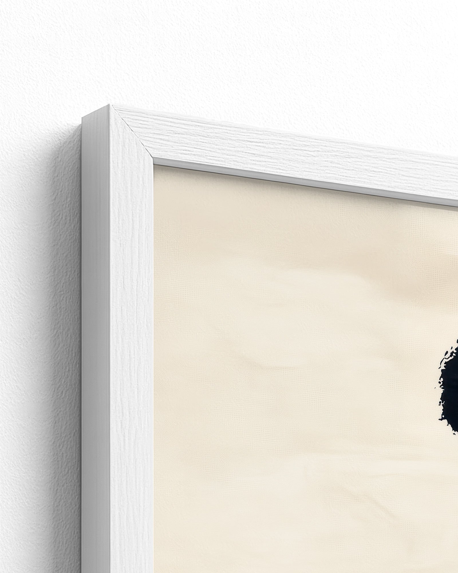 white frame