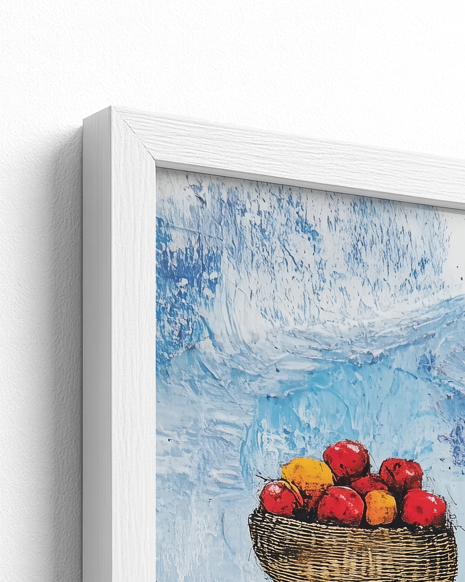 white frame