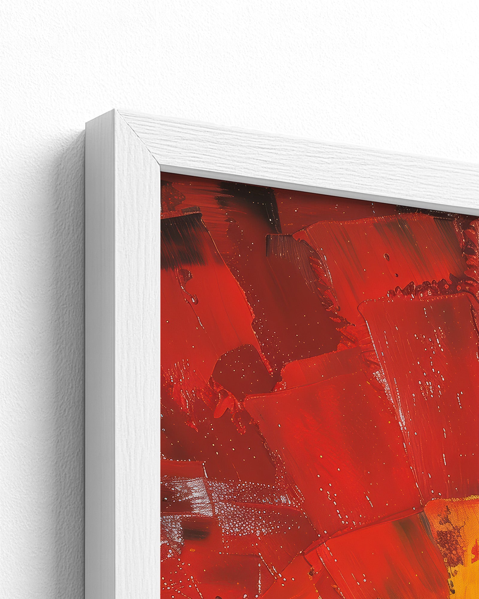 white frame