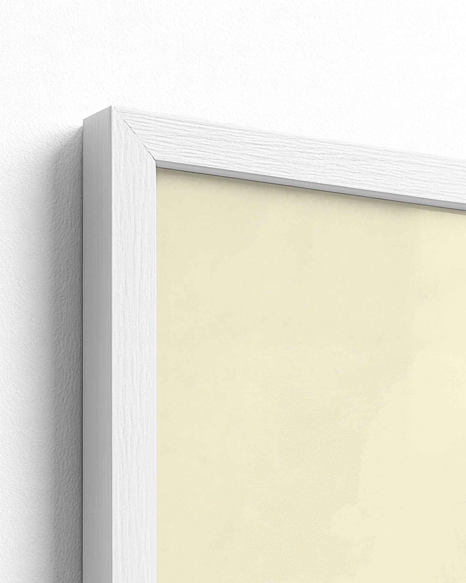 white frame