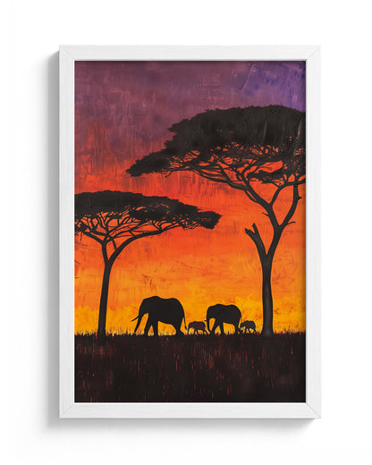 Shadows at Sunset