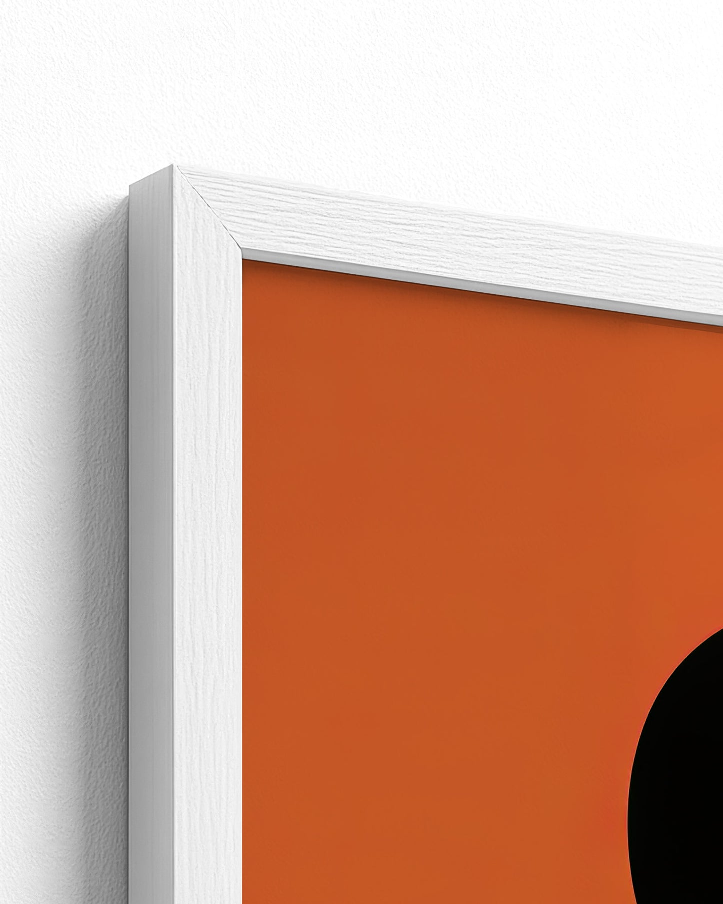 white frame