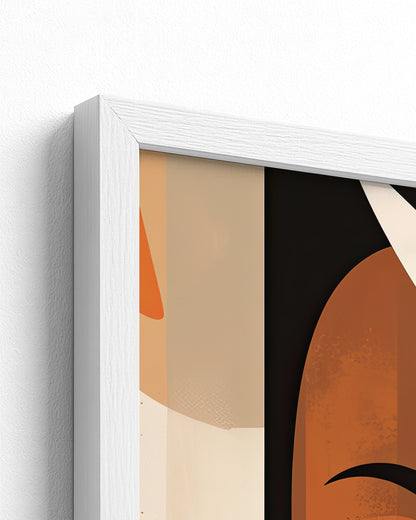 white frame