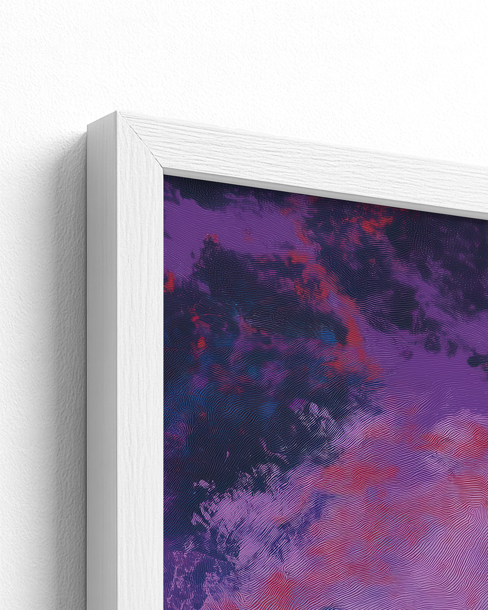 white frame