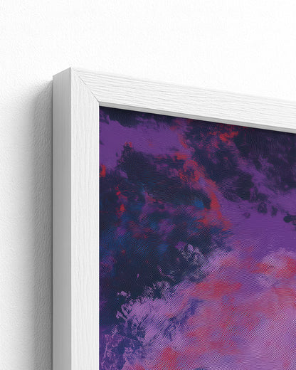 white frame