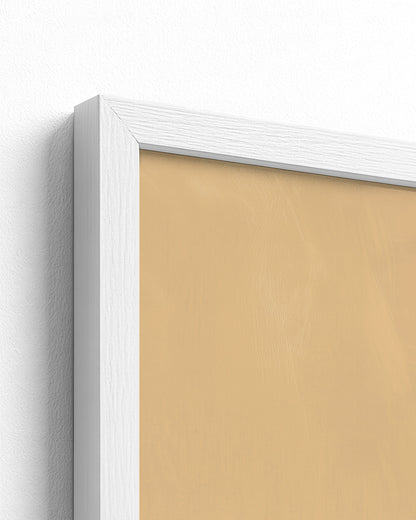 white frame