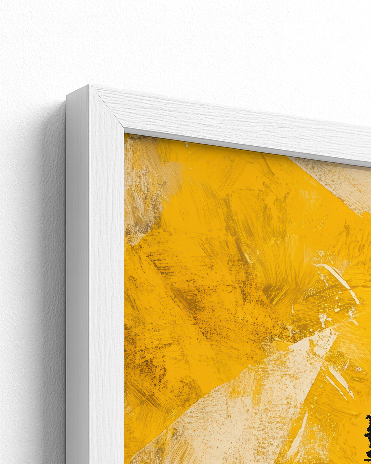 white frame