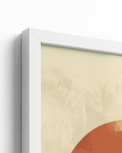 white frame