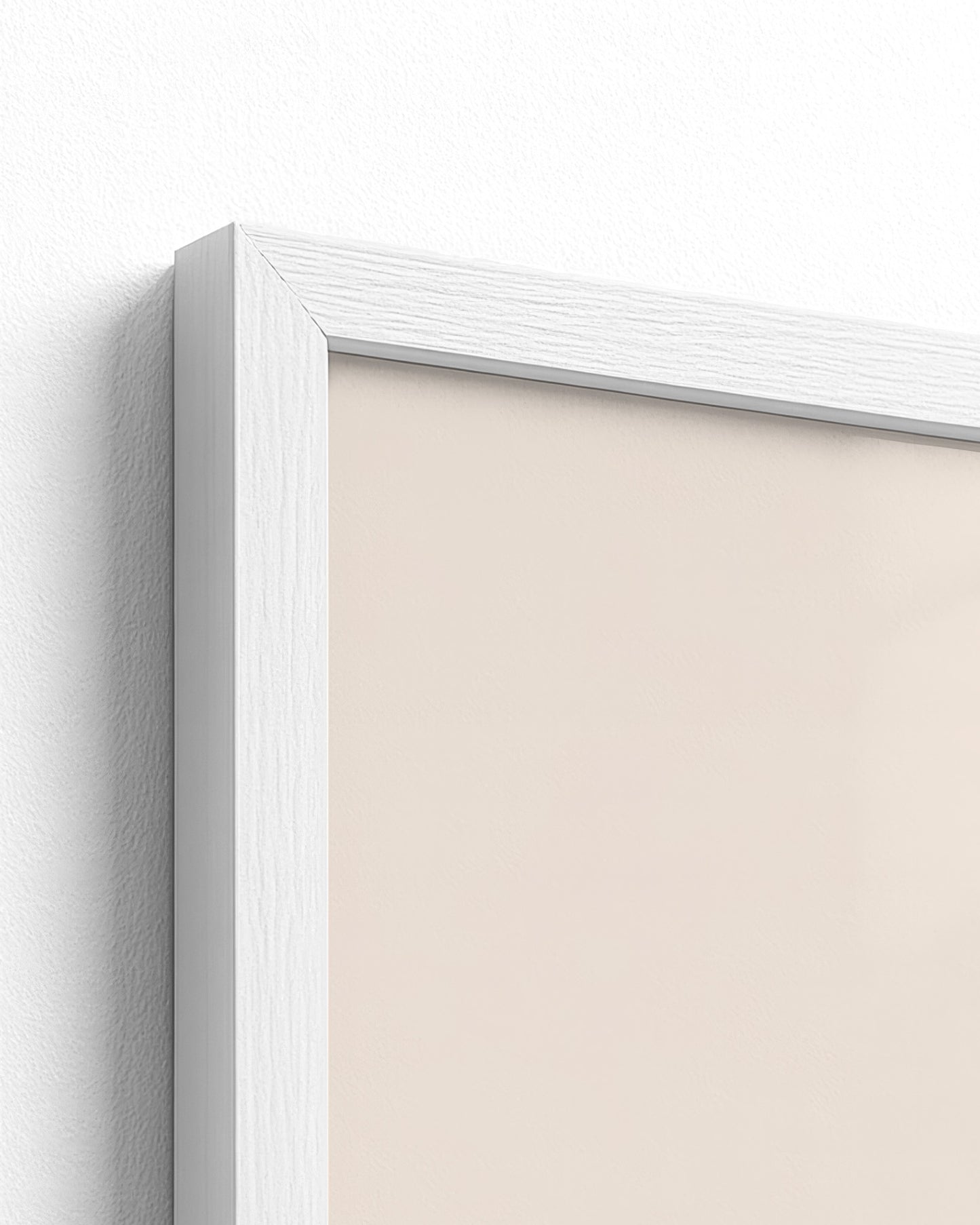 white frame