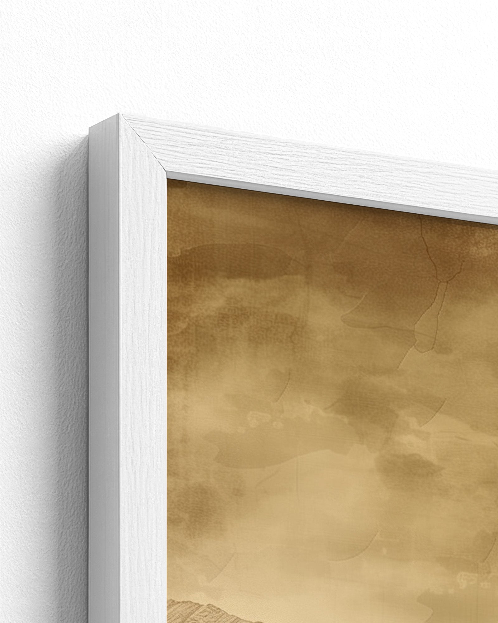 white frame
