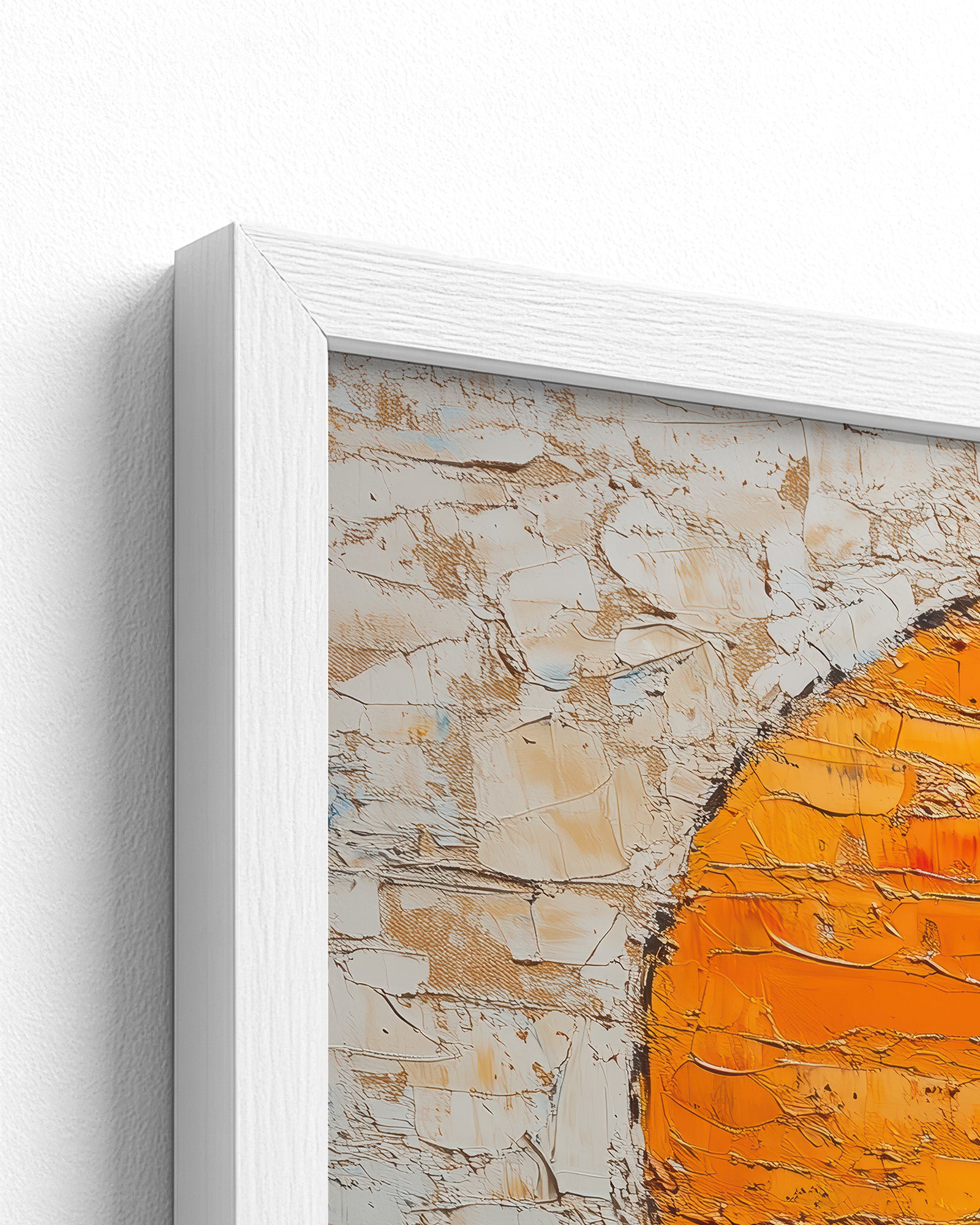 white frame