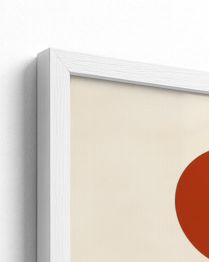 white frame