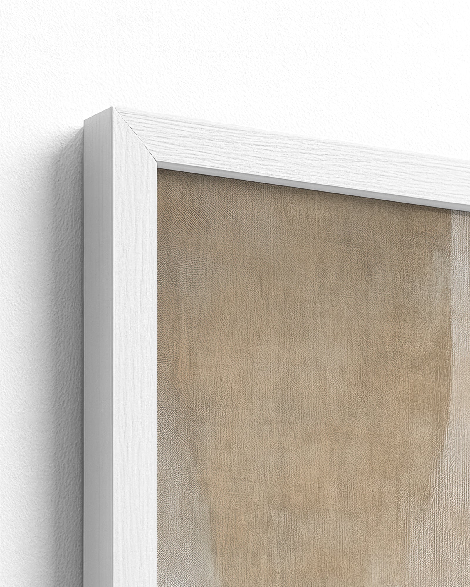 white frame