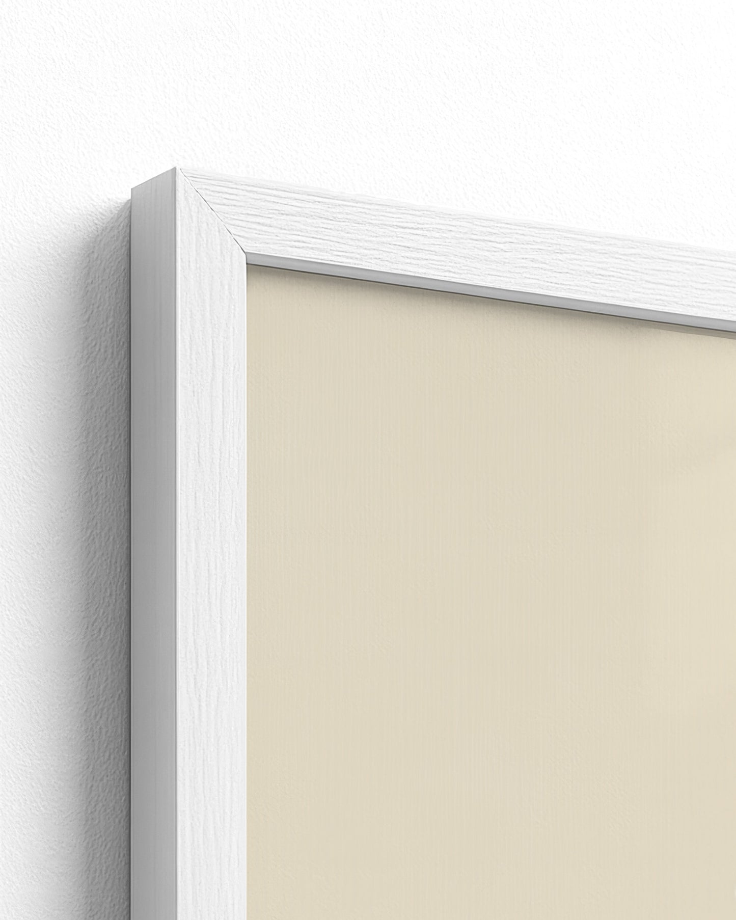 white frame