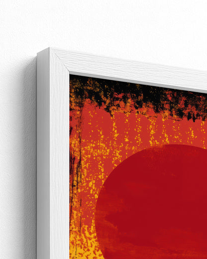 white frame