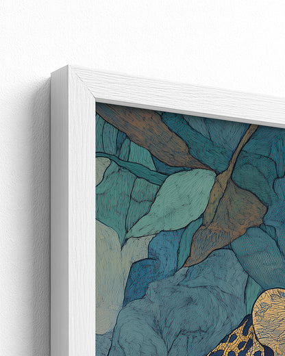 white frame