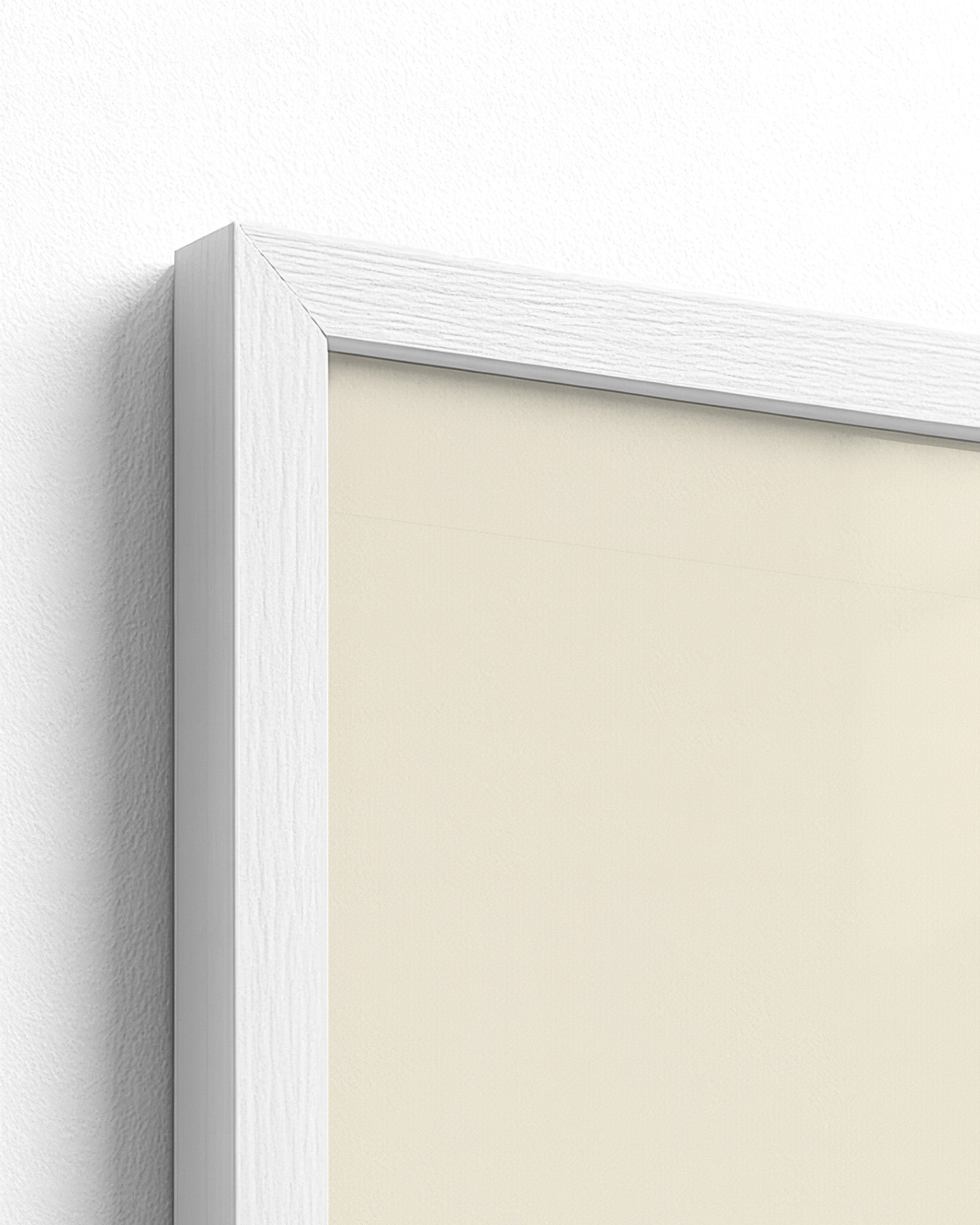 white frame