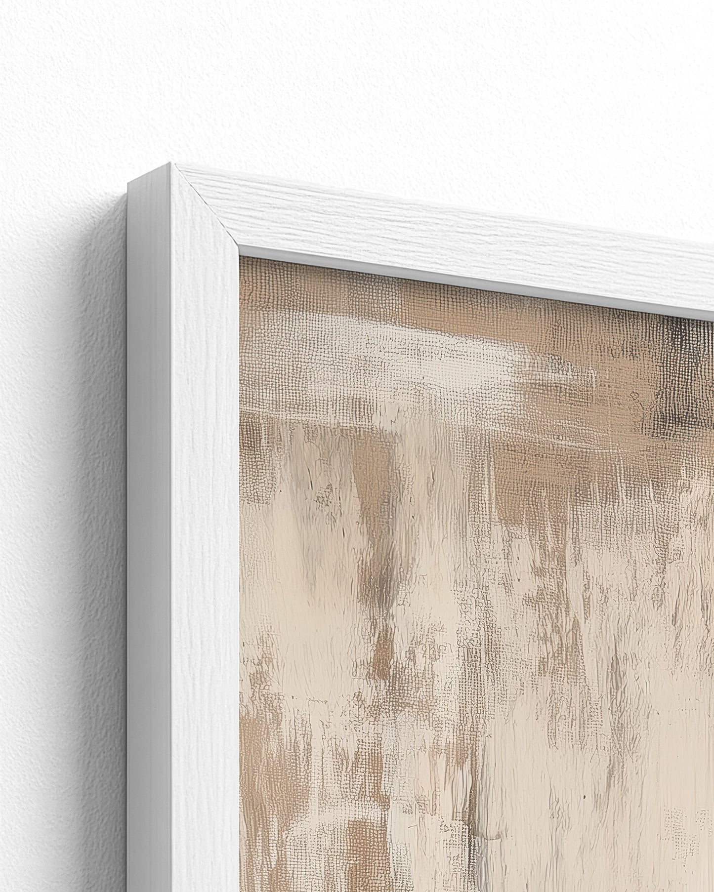 white frame