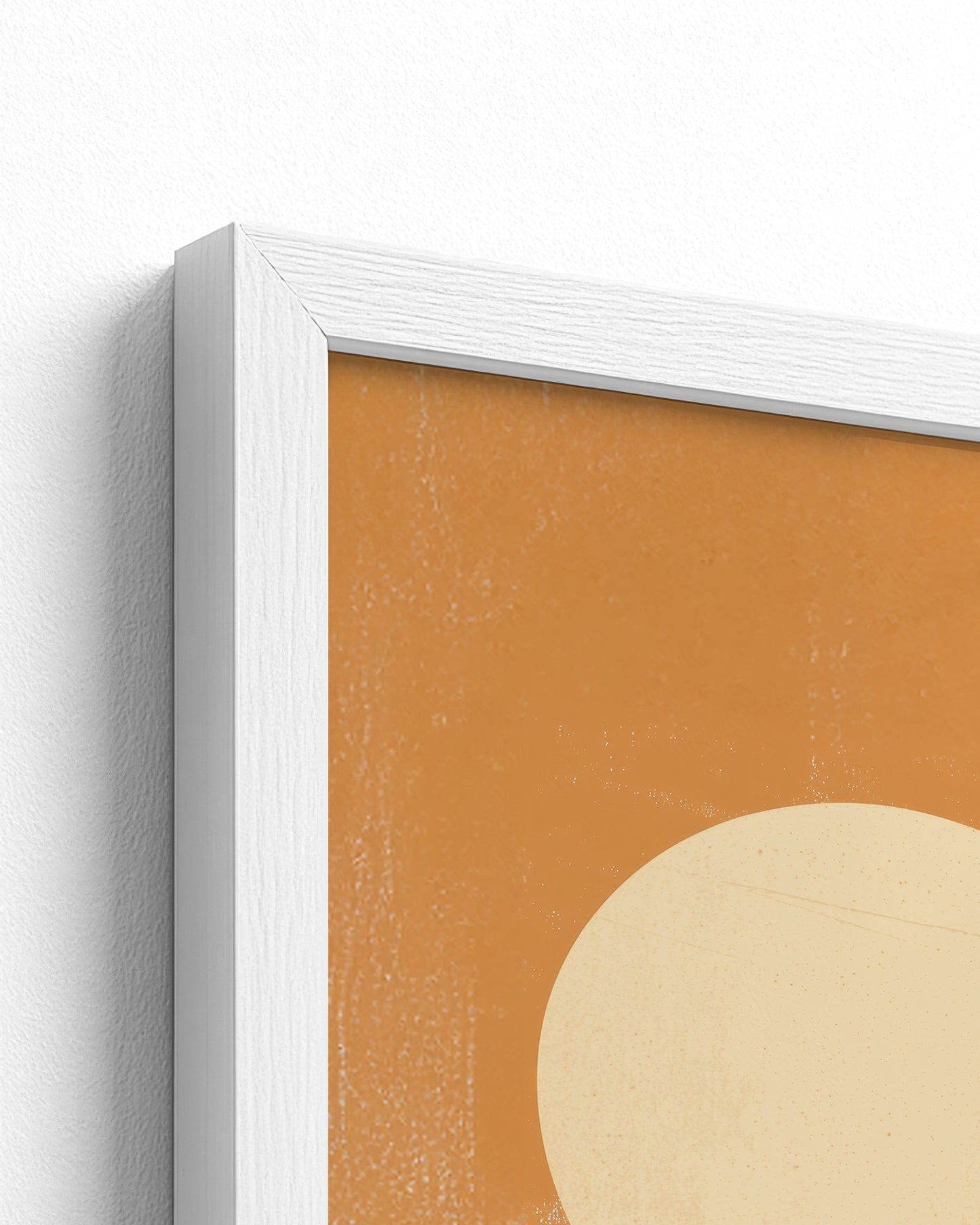 white frame