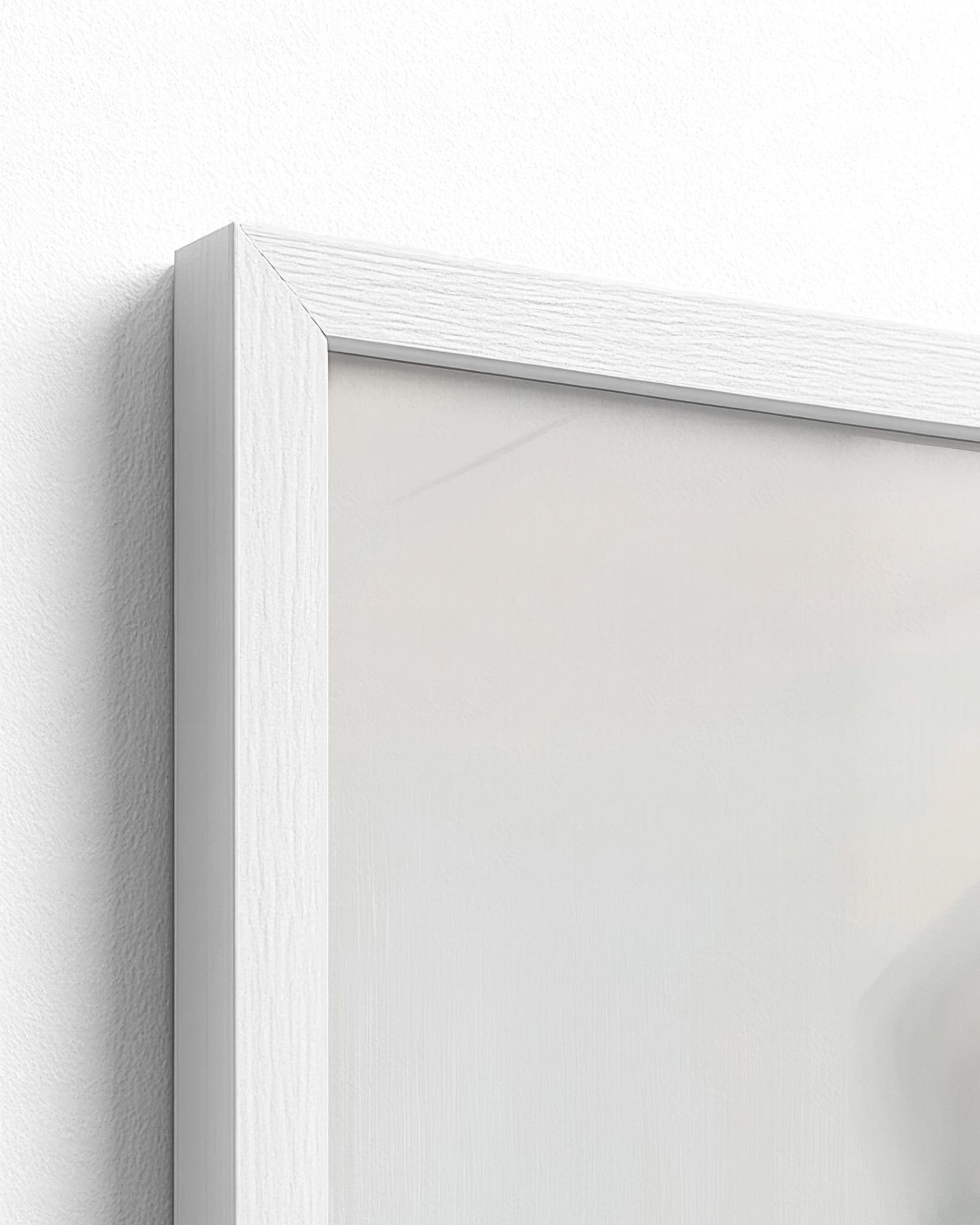white frame