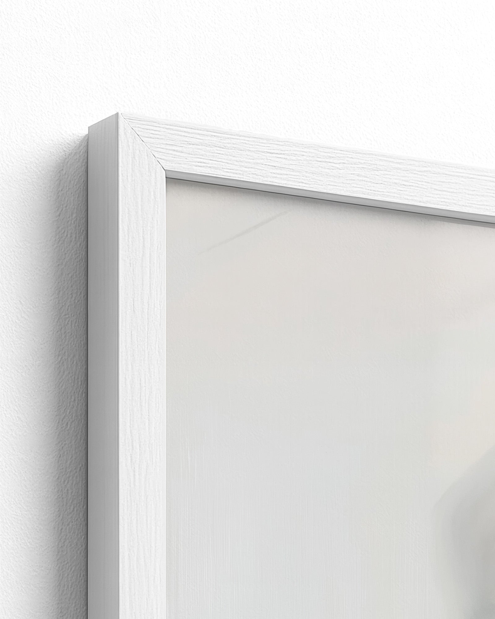 white frame