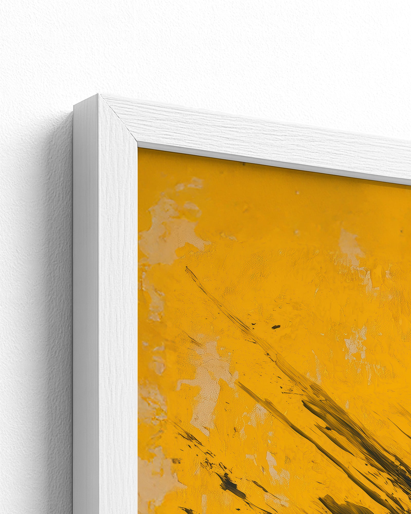 white frame