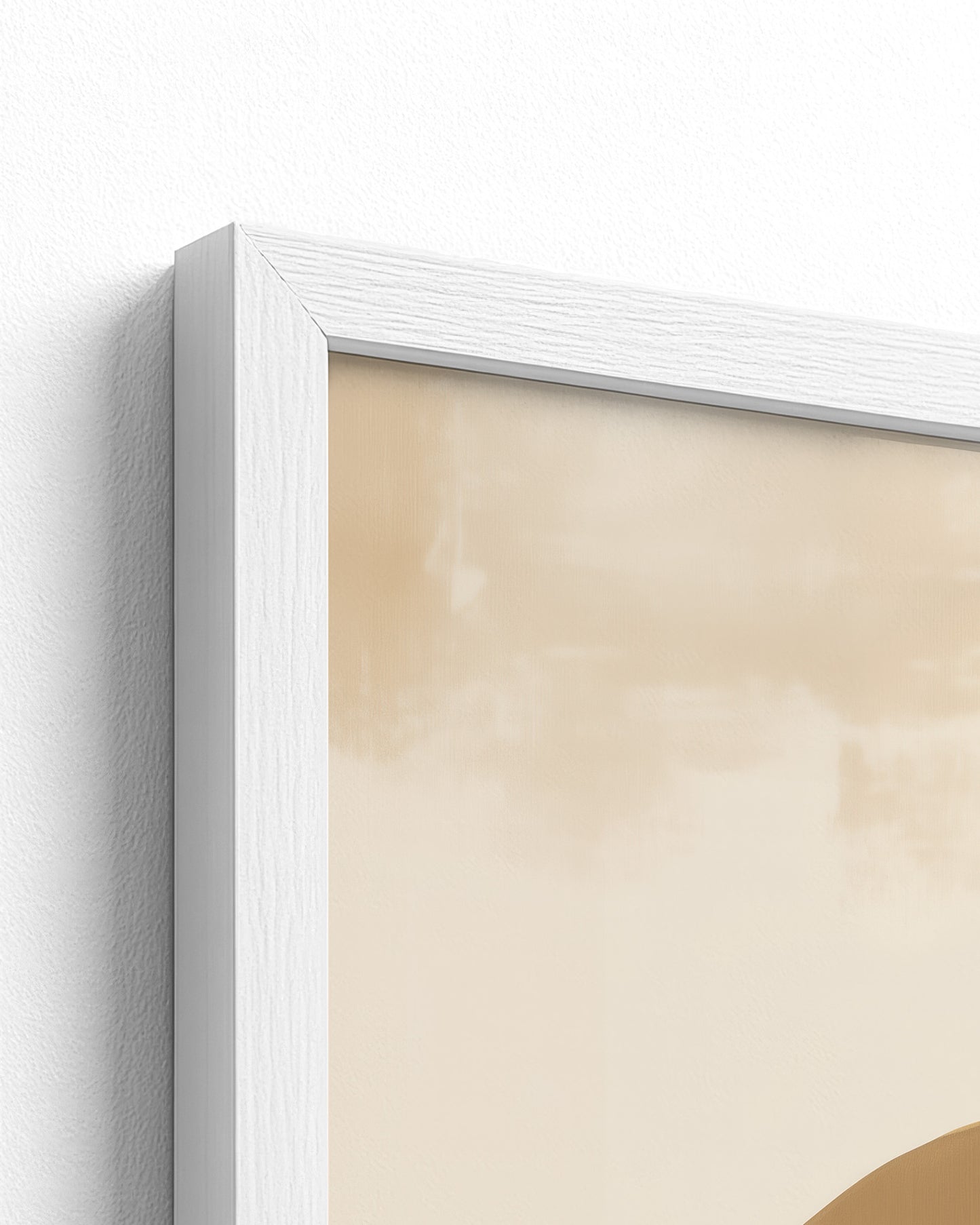 white frame