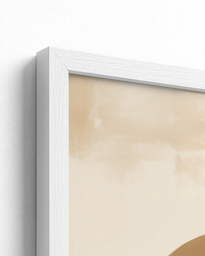 white frame