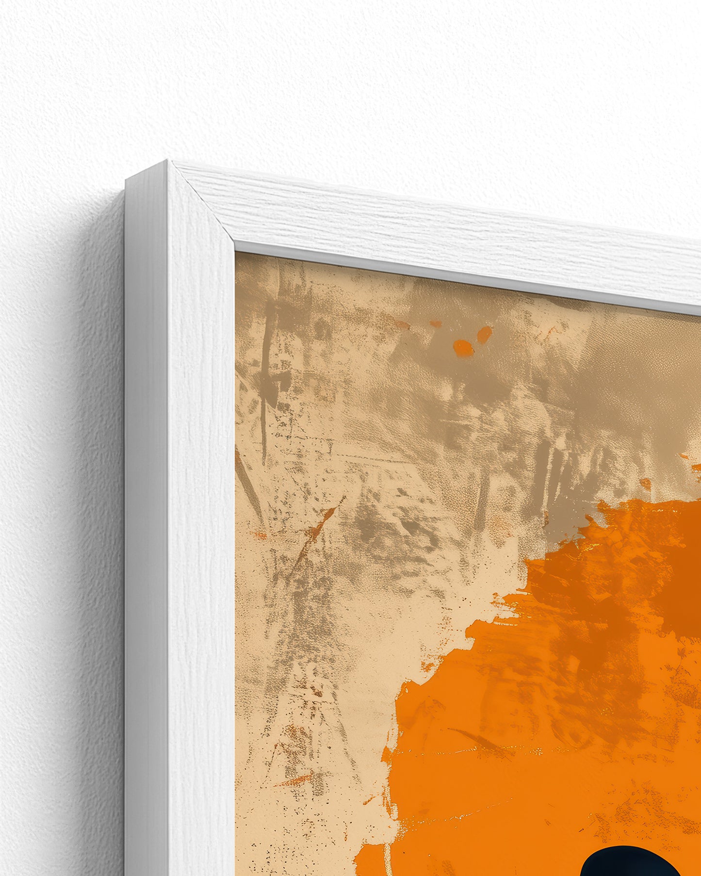 white frame