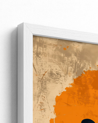 white frame