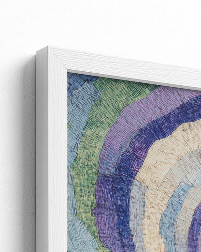 white frame